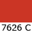Vermillion Red PMS 7626C